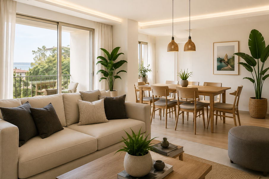 Interior de alojamento gerido pela GAL